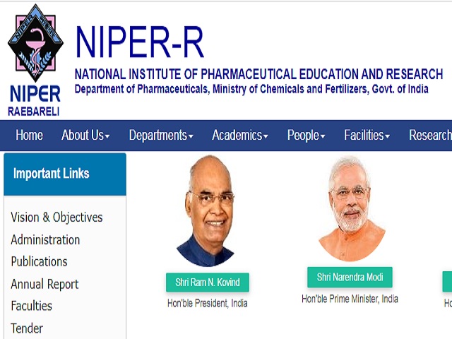 NIPER Raebareli Recruitment 2021-22: Apply  for Teaching/Non Teaching Posts @niperraebareli.edu.in, Check Application Process 